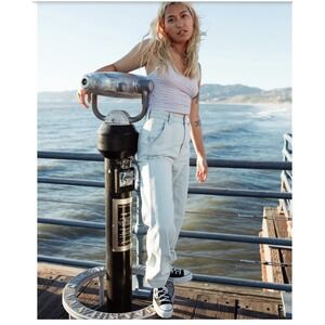 WILD FABLE Jeans Super High Rise Straight Size 2  Work Double Knee Carpenter